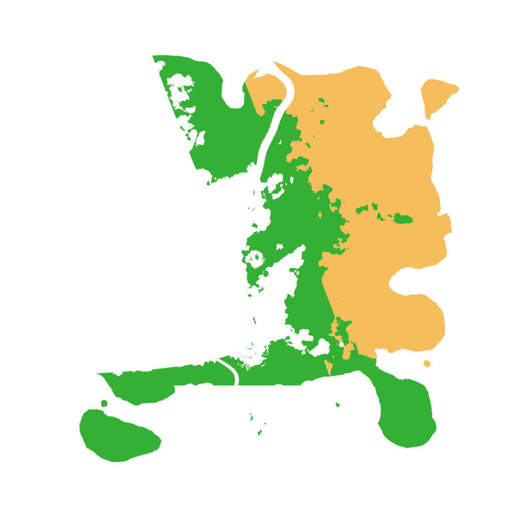 Biome Rust Map: Procedural Map, Size: 3000, Seed: 1792270119