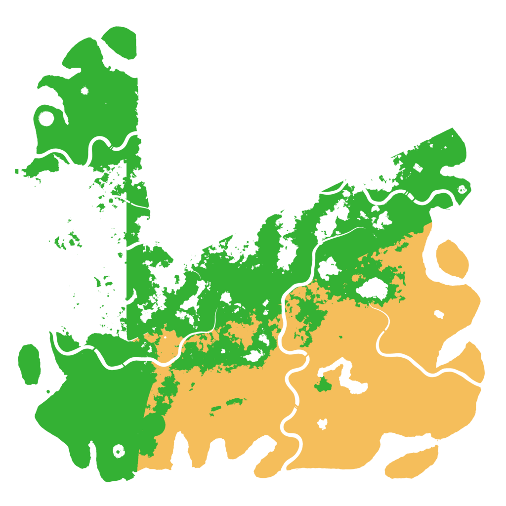 Biome Rust Map: Procedural Map, Size: 6000, Seed: 657883910