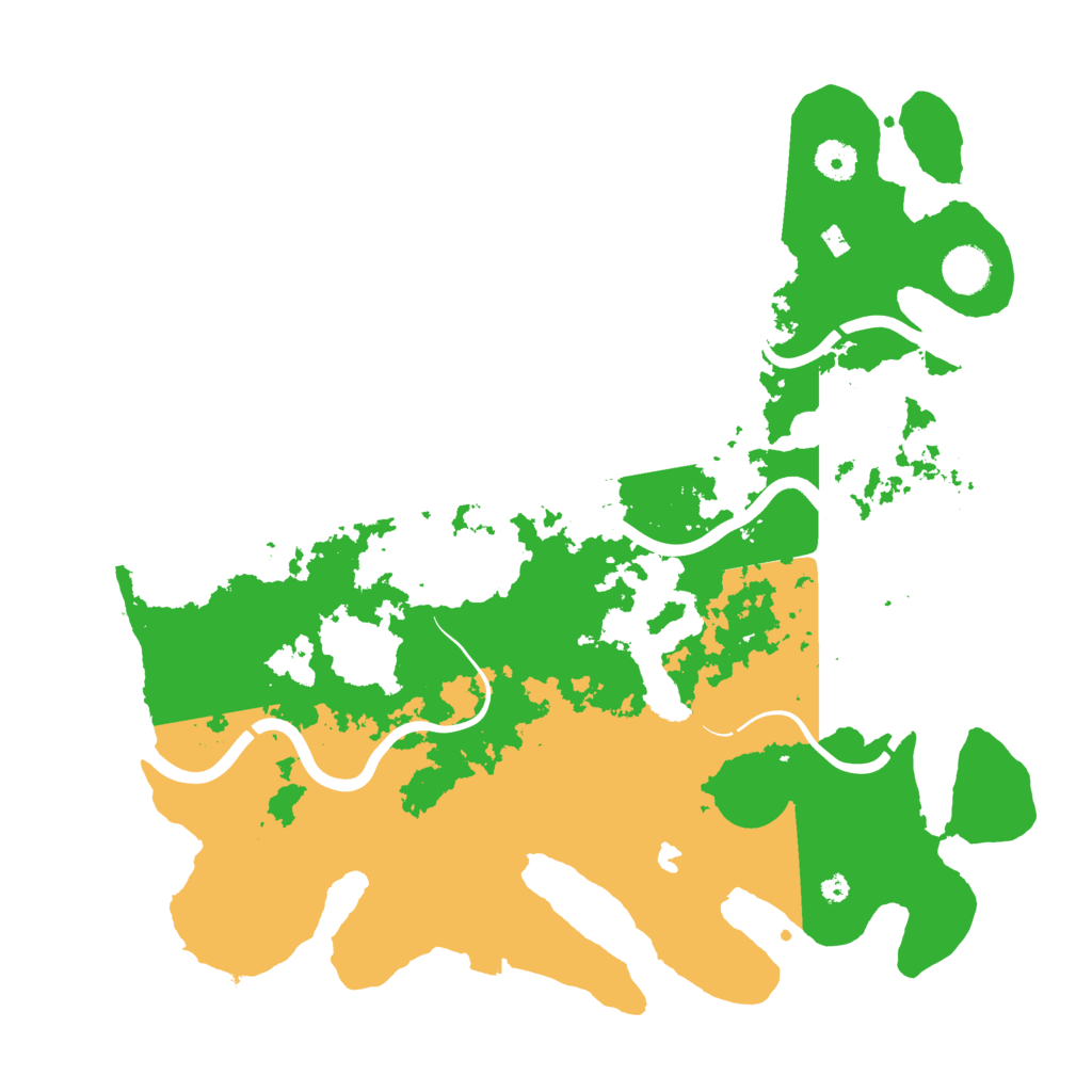 Biome Rust Map: Procedural Map, Size: 4000, Seed: 457239416