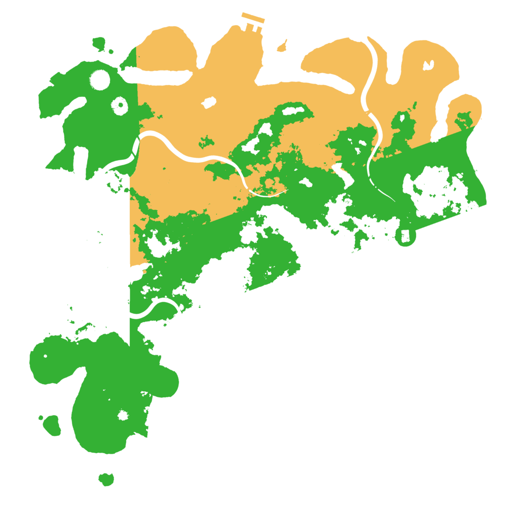 Biome Rust Map: Procedural Map, Size: 4500, Seed: 1239363991