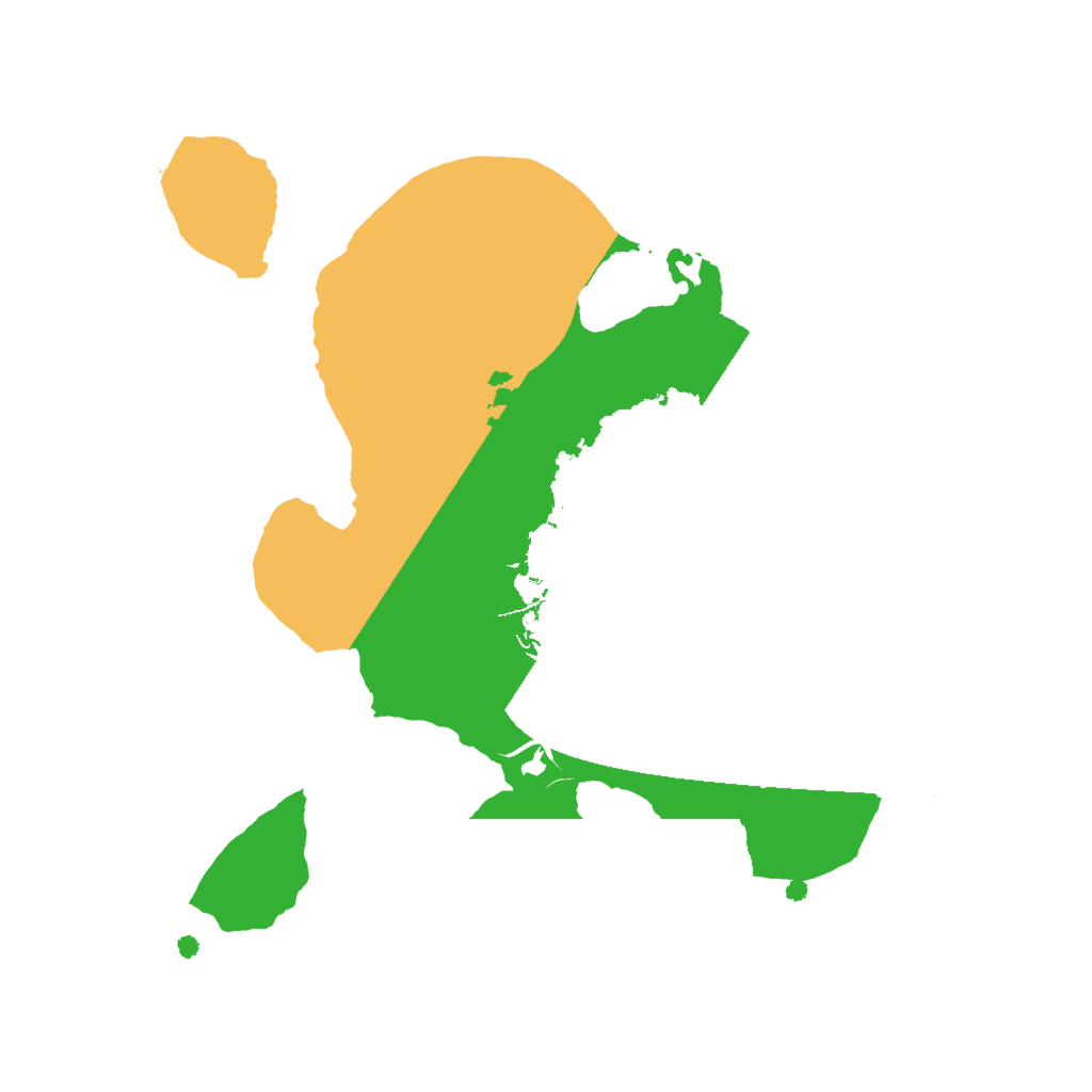 Biome Rust Map: Procedural Map, Size: 2000, Seed: 90129012