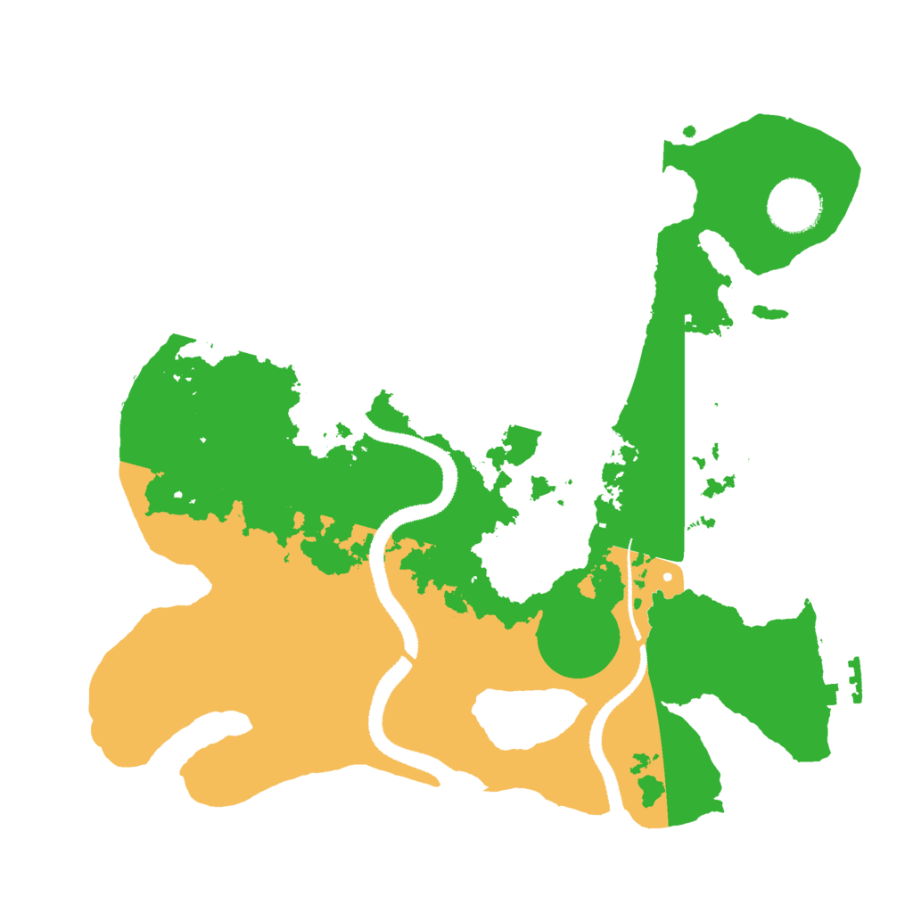 Biome Rust Map: Procedural Map, Size: 3000, Seed: 83749261