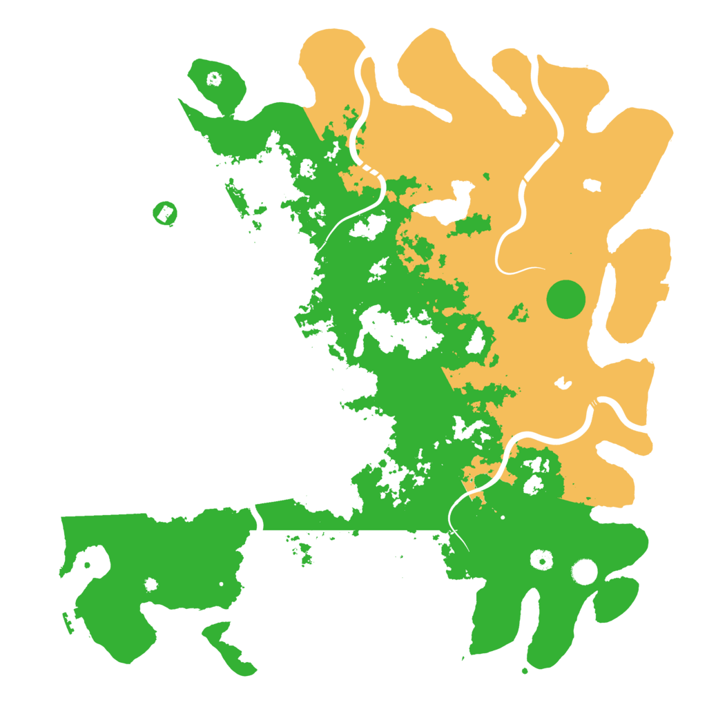 Biome Rust Map: Procedural Map, Size: 4800, Seed: 1088592280
