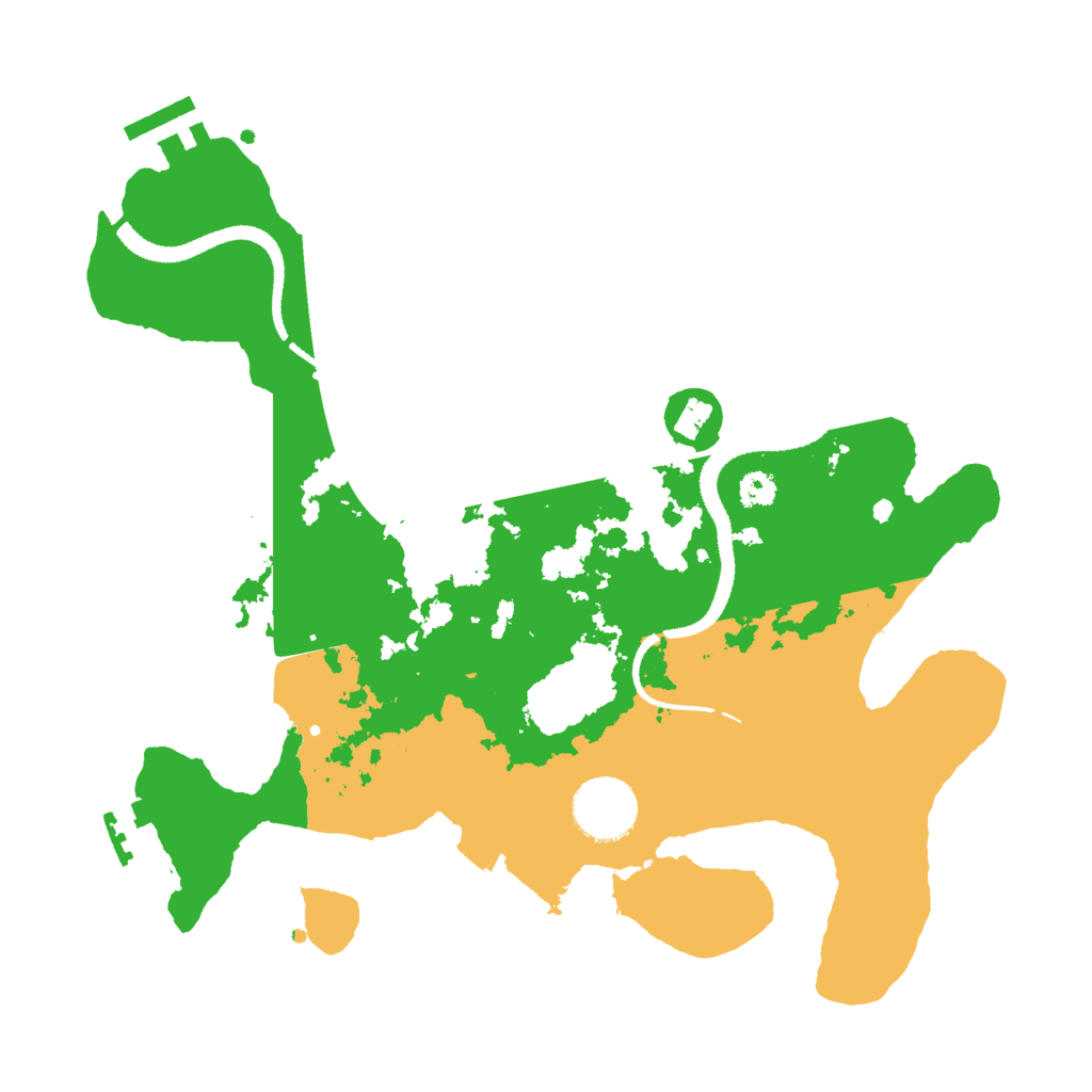 Biome Rust Map: Procedural Map, Size: 3000, Seed: 1962183905