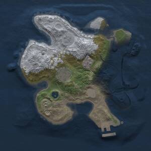 Thumbnail Rust Map: Procedural Map, Size: 2250, Seed: 310725, 6 Monuments