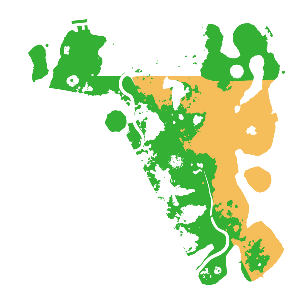Biome Rust Map: Procedural Map, Size: 4000, Seed: 467277522
