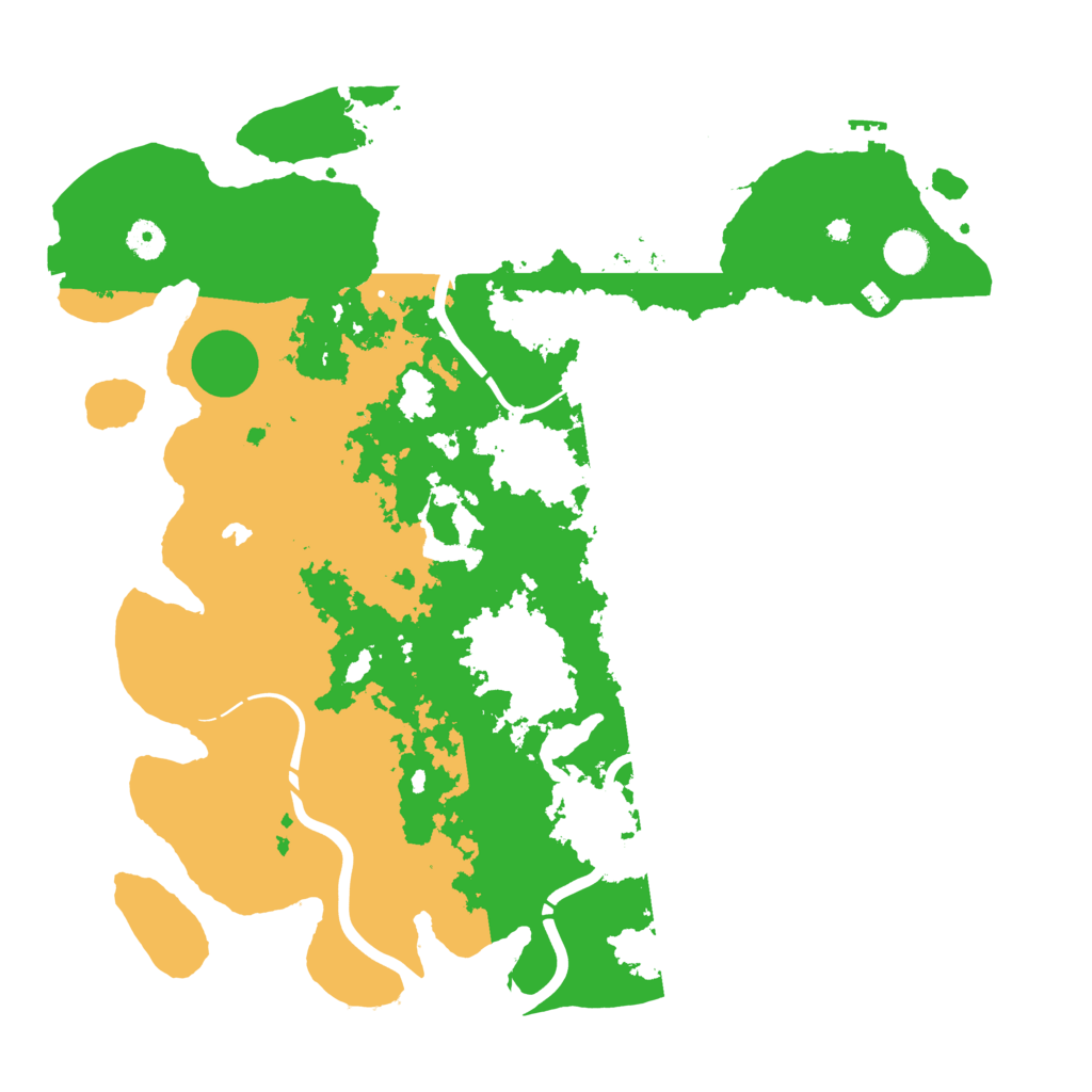 Biome Rust Map: Procedural Map, Size: 4300, Seed: 644400330