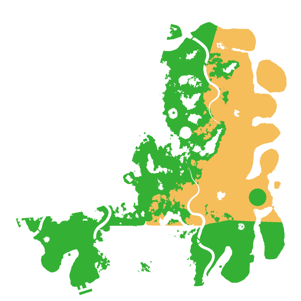 Biome Rust Map: Procedural Map, Size: 4555, Seed: 868352047