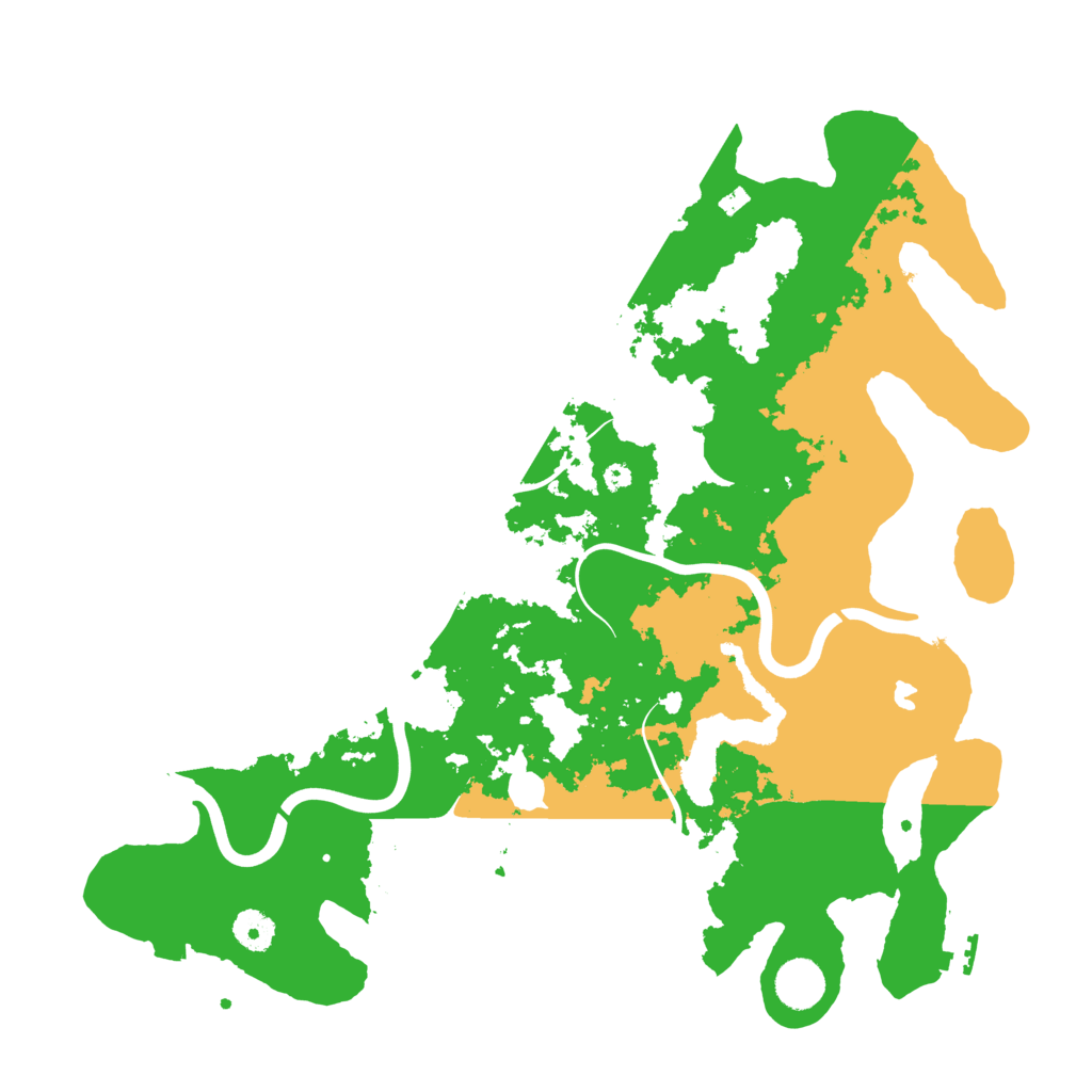 Biome Rust Map: Procedural Map, Size: 4000, Seed: 782161968