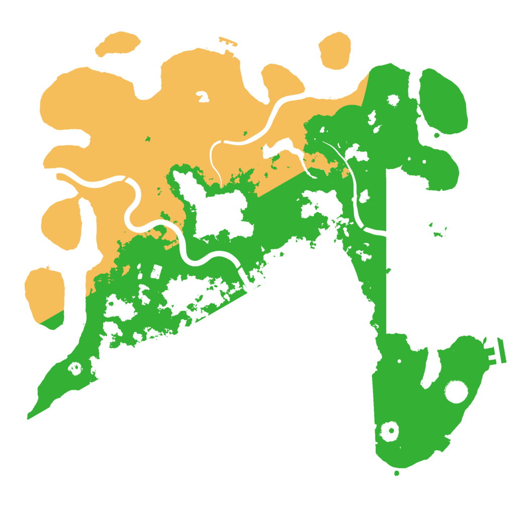 Biome Rust Map: Procedural Map, Size: 4000, Seed: 765238292