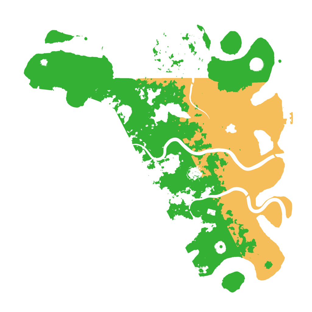 Biome Rust Map: Procedural Map, Size: 4000, Seed: 1754692493
