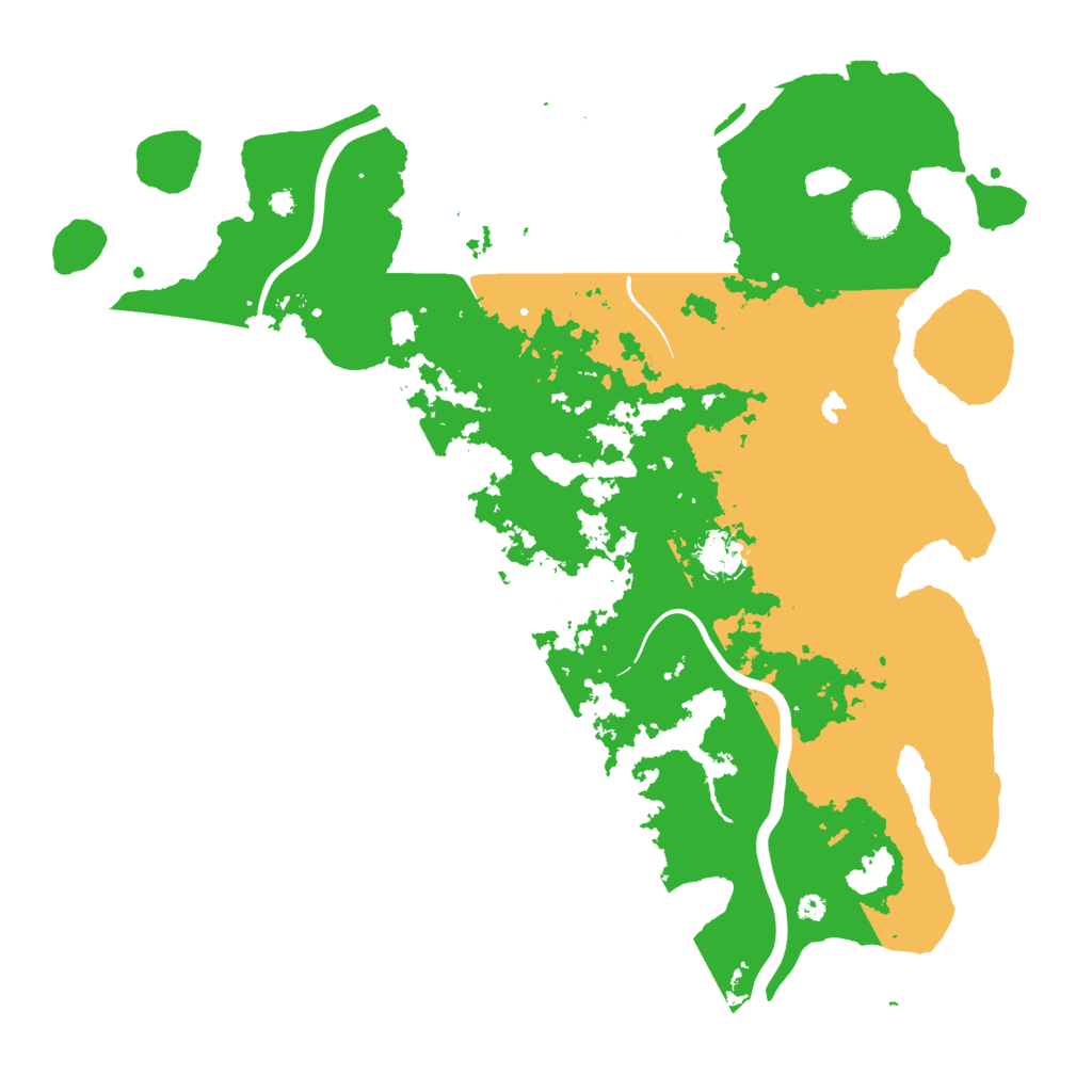 Biome Rust Map: Procedural Map, Size: 4000, Seed: 195452158
