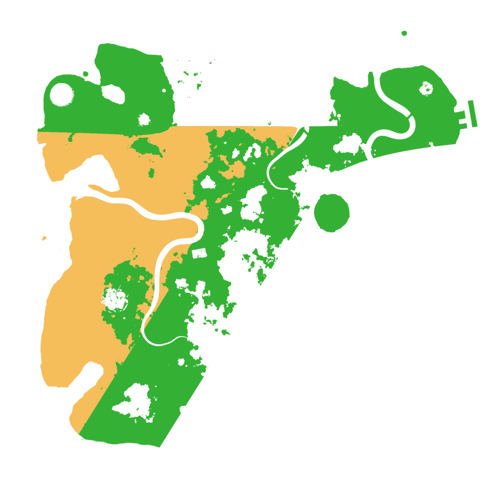 Biome Rust Map: Procedural Map, Size: 3800, Seed: 765277243