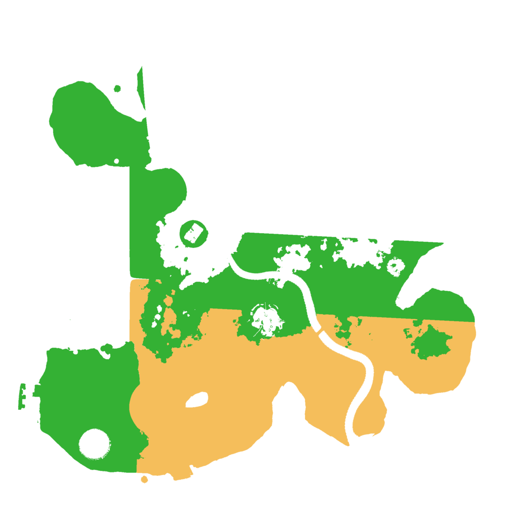 Biome Rust Map: Procedural Map, Size: 3000, Seed: 6742069
