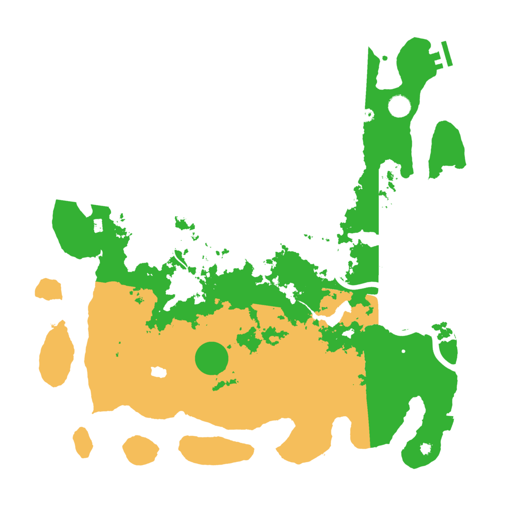Biome Rust Map: Procedural Map, Size: 4000, Seed: 317096576
