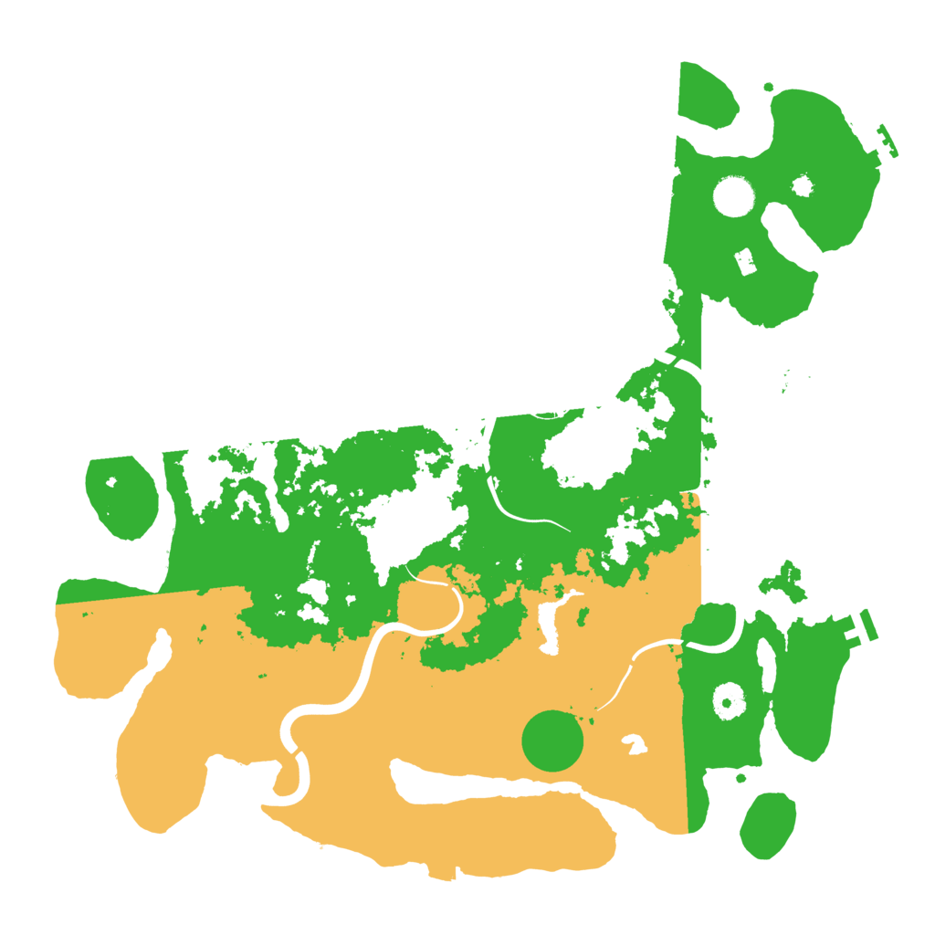 Biome Rust Map: Procedural Map, Size: 4000, Seed: 94648