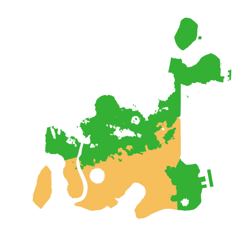 Biome Rust Map: Procedural Map, Size: 2800, Seed: 6847435