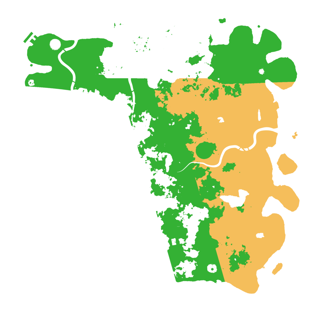 Biome Rust Map: Procedural Map, Size: 5000, Seed: 1843283698