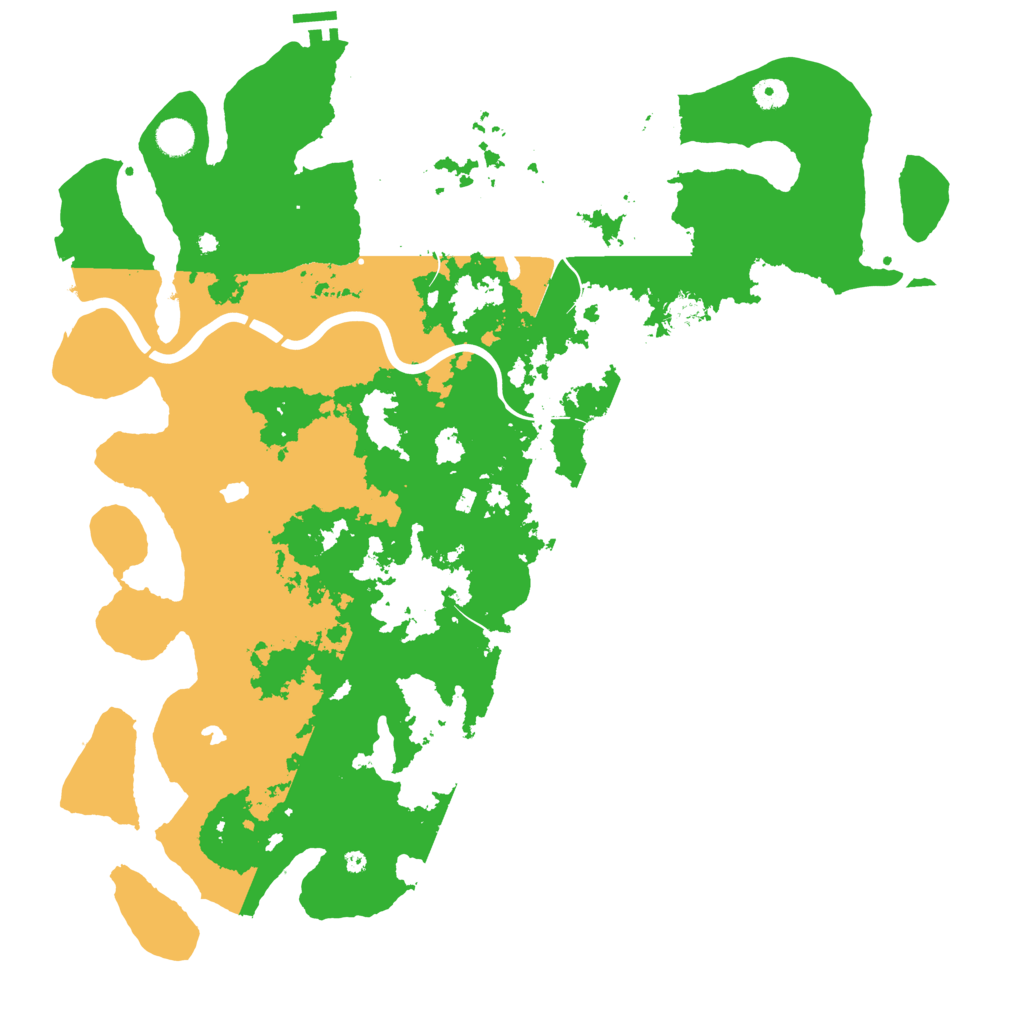 Biome Rust Map: Procedural Map, Size: 4700, Seed: 2022196648