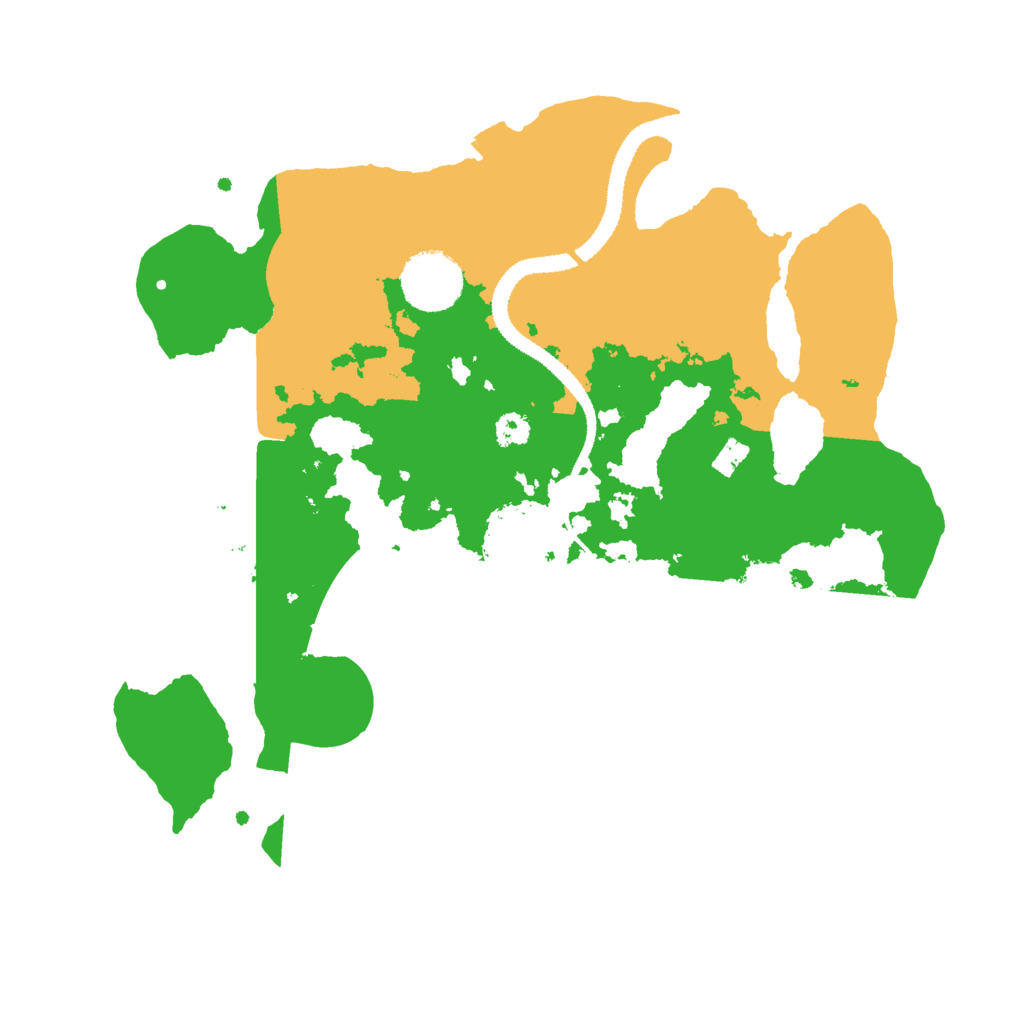 Biome Rust Map: Procedural Map, Size: 3000, Seed: 576649