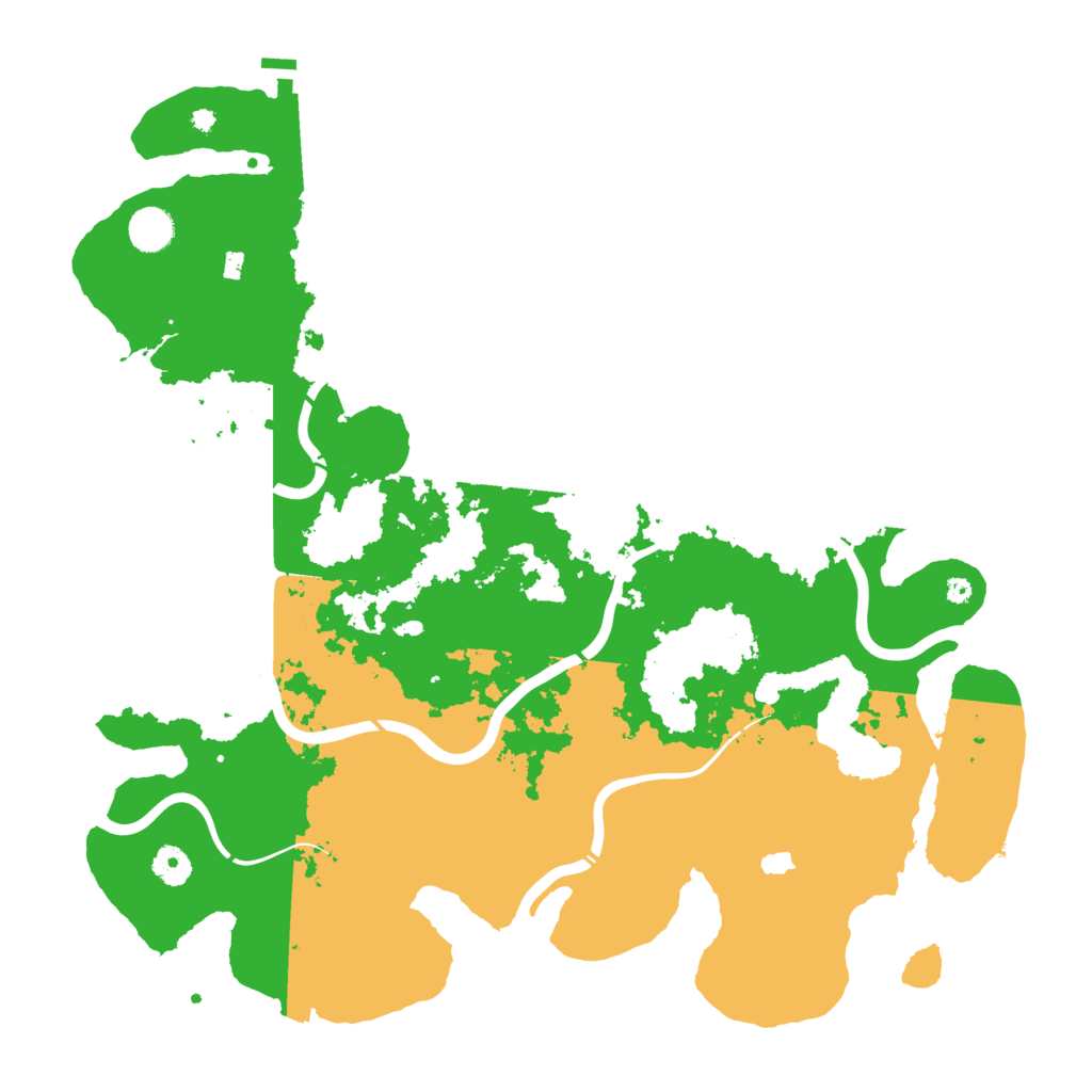Biome Rust Map: Procedural Map, Size: 4250, Seed: 846125