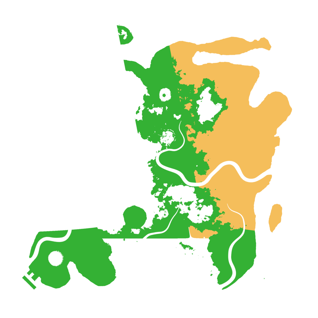 Biome Rust Map: Procedural Map, Size: 3800, Seed: 1587914092