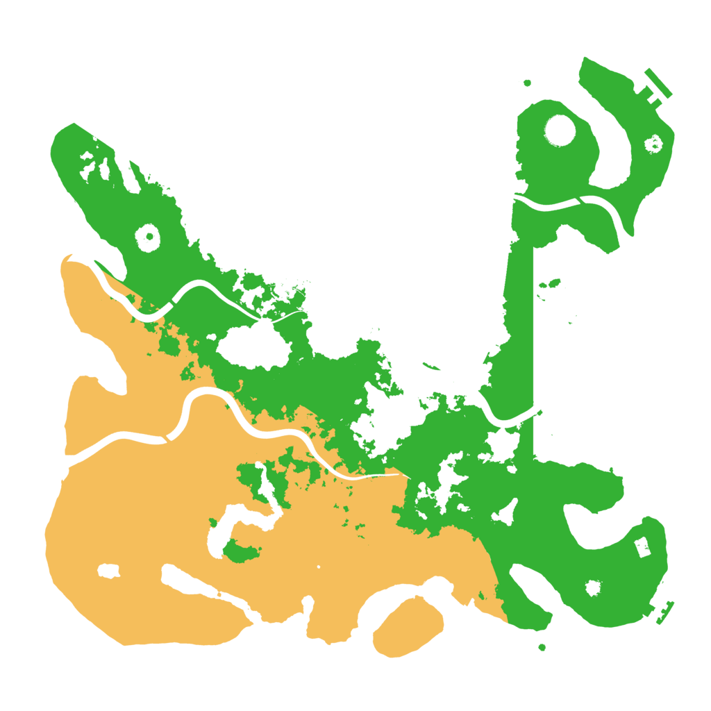 Biome Rust Map: Procedural Map, Size: 4050, Seed: 1521304690
