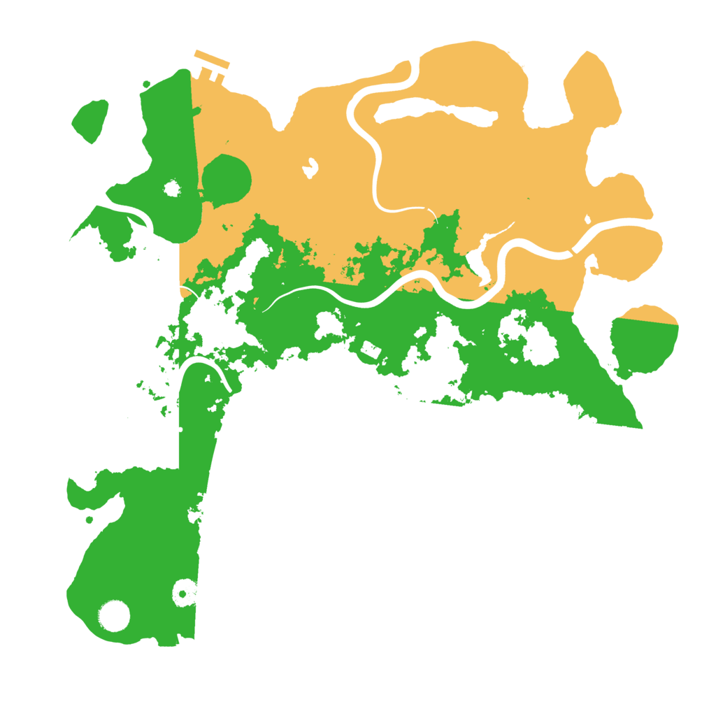 Biome Rust Map: Procedural Map, Size: 4000, Seed: 1358525965