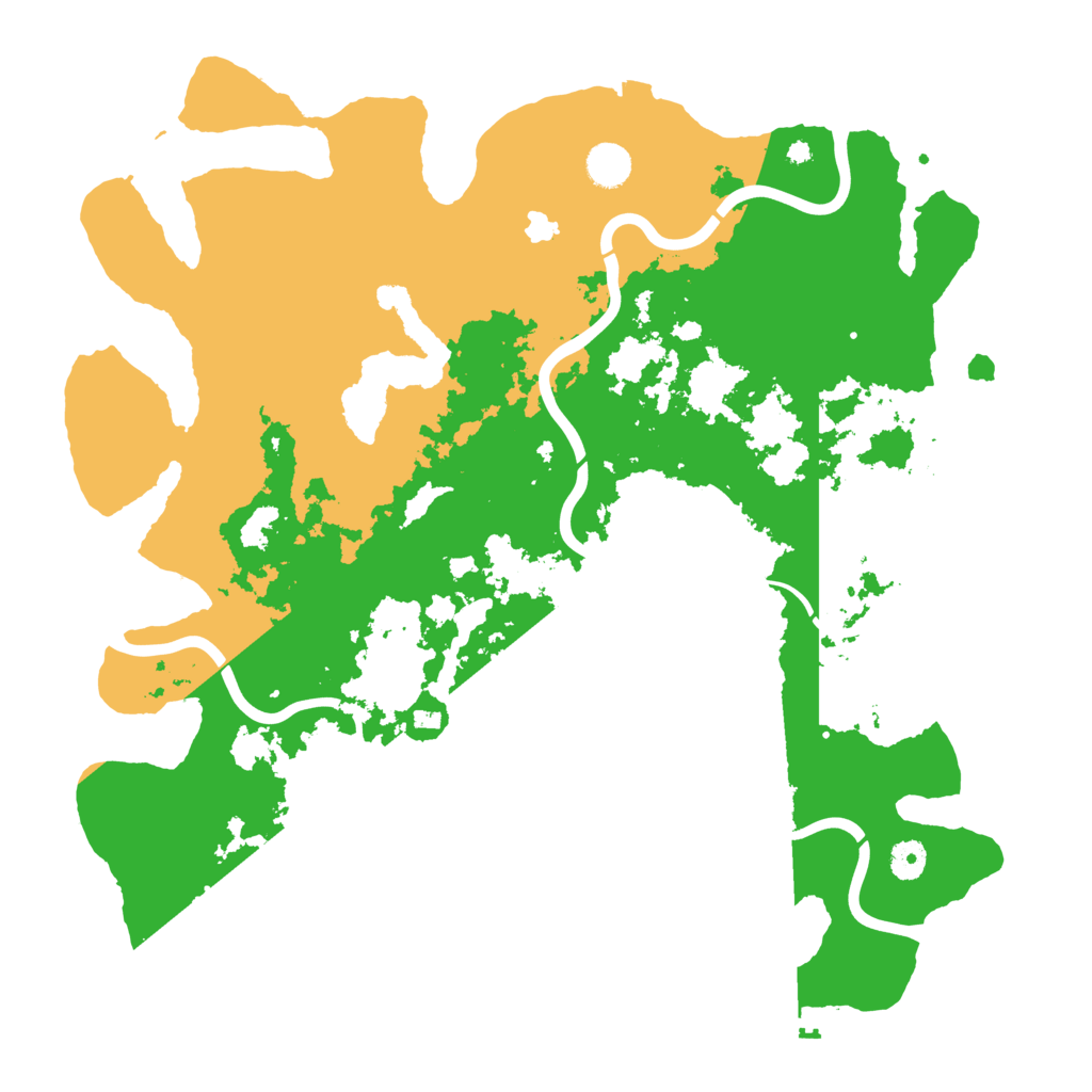 Biome Rust Map: Procedural Map, Size: 4300, Seed: 324663977