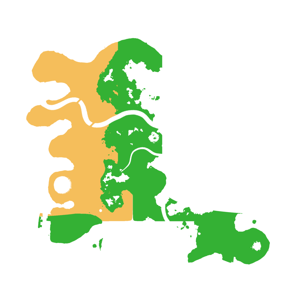 Biome Rust Map: Procedural Map, Size: 3000, Seed: 1665061067