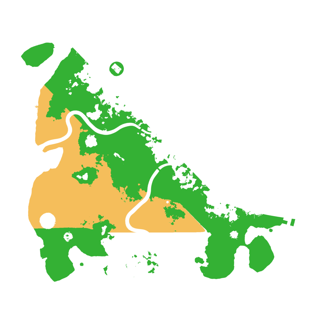 Biome Rust Map: Procedural Map, Size: 3500, Seed: 1771935950