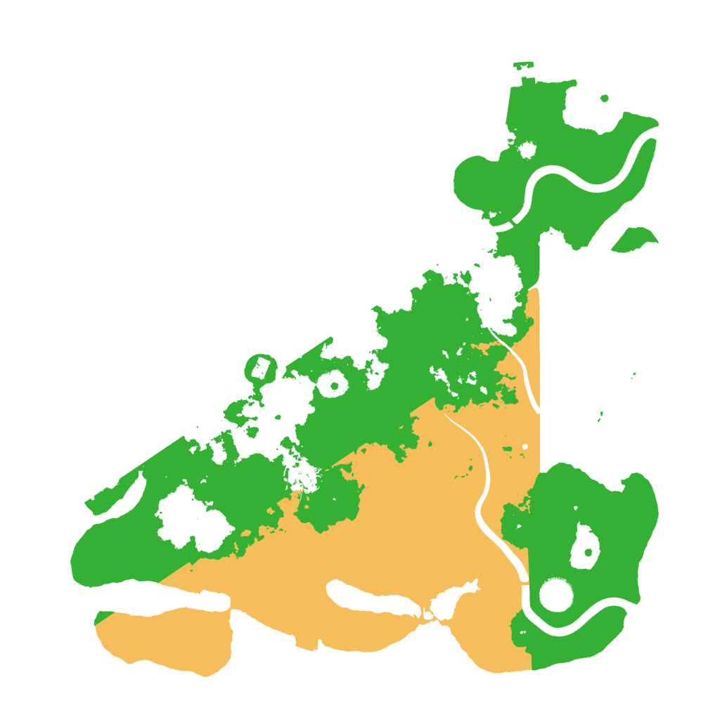 Biome Rust Map: Procedural Map, Size: 3750, Seed: 2004358125