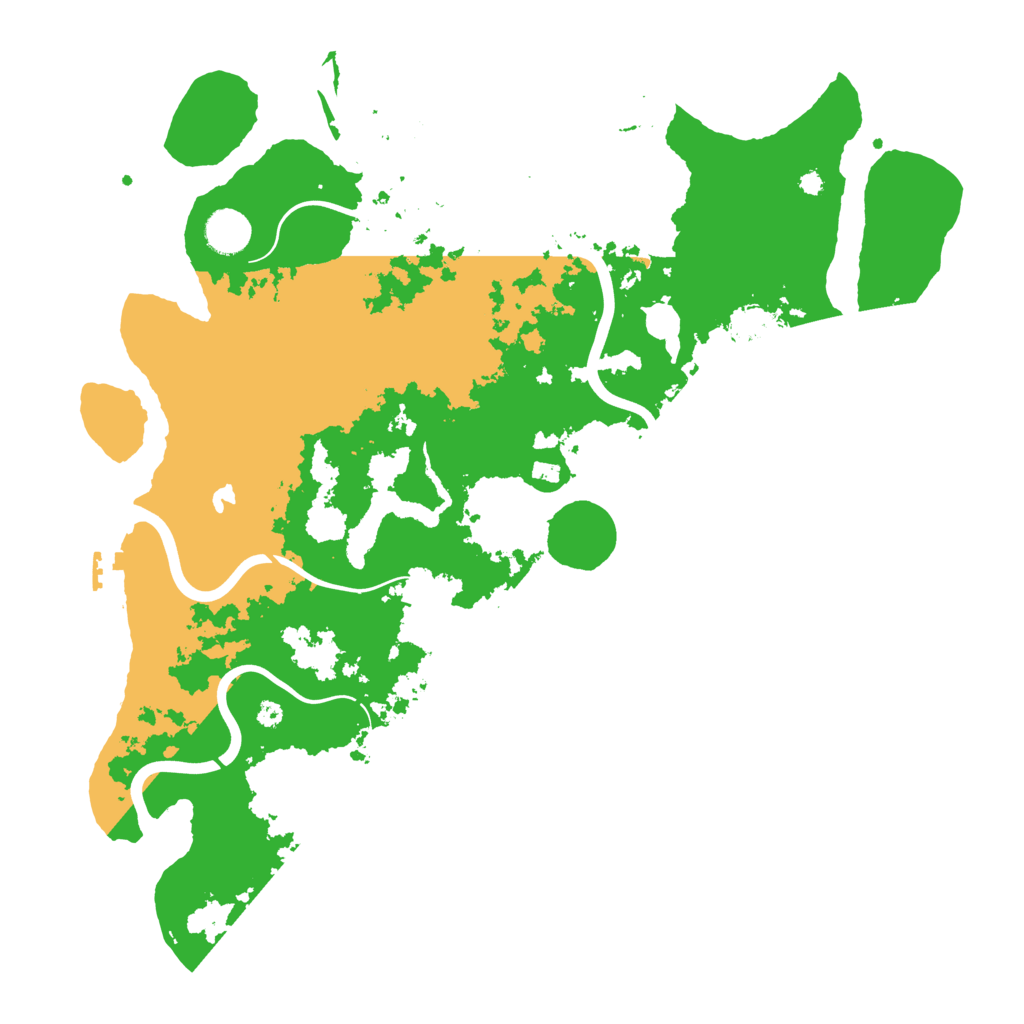 Biome Rust Map: Procedural Map, Size: 4000, Seed: 1919957856