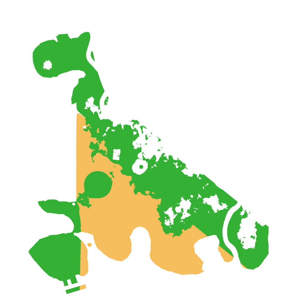 Biome Rust Map: Procedural Map, Size: 3000, Seed: 1665235073