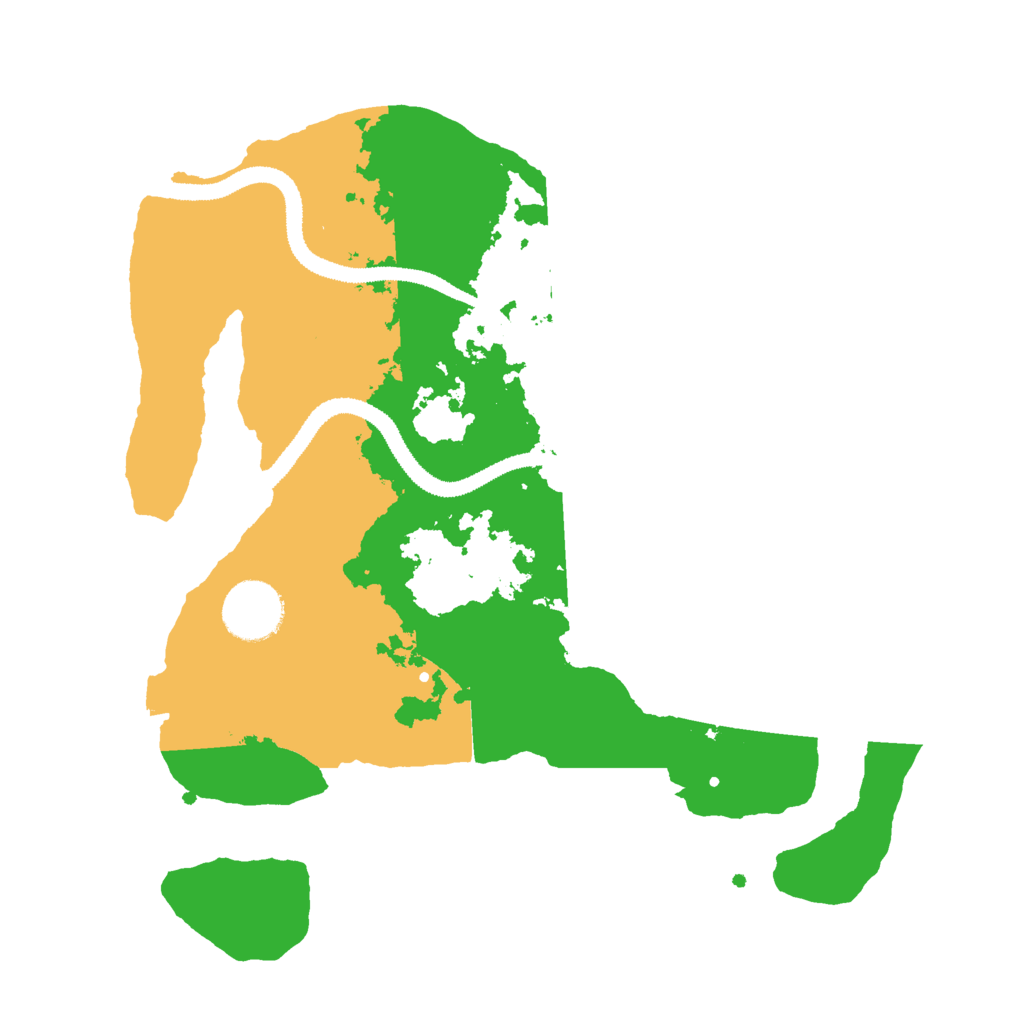 Biome Rust Map: Procedural Map, Size: 3000, Seed: 1665235067