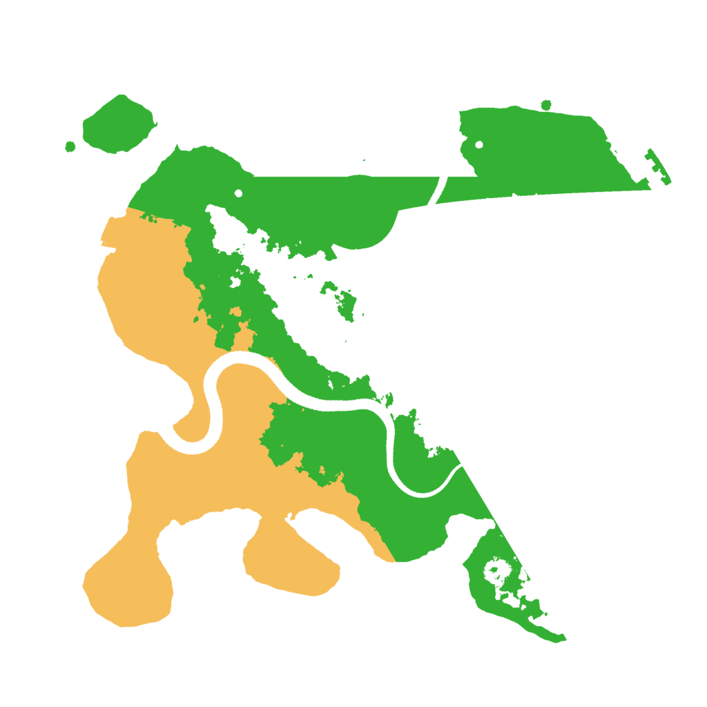 Biome Rust Map: Procedural Map, Size: 2700, Seed: 1786449709