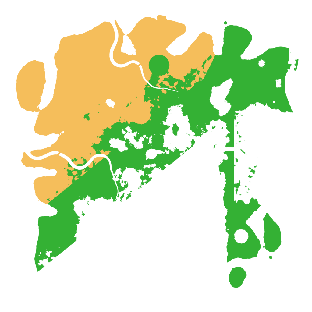 Biome Rust Map: Procedural Map, Size: 4000, Seed: 2133158036