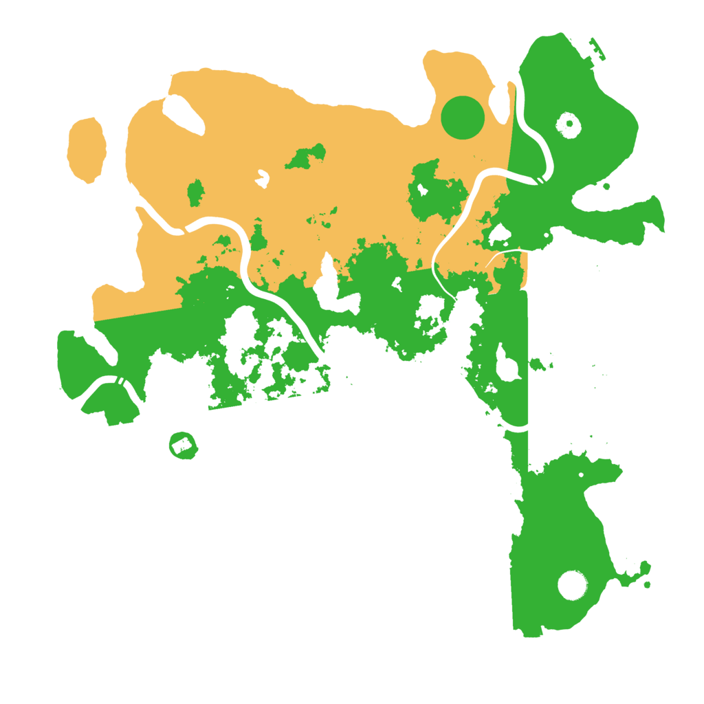 Biome Rust Map: Procedural Map, Size: 4250, Seed: 1285631179
