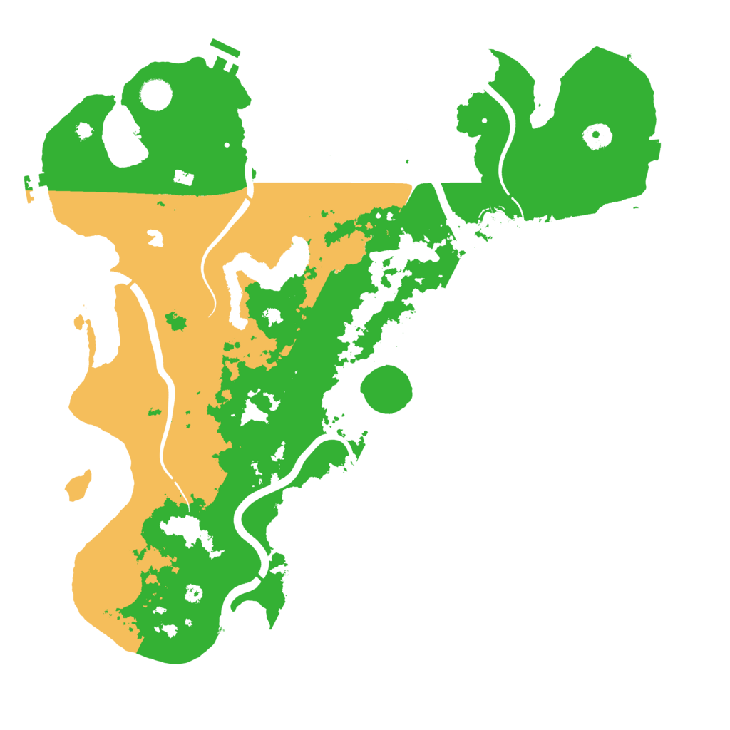 Biome Rust Map: Procedural Map, Size: 4050, Seed: 861760622