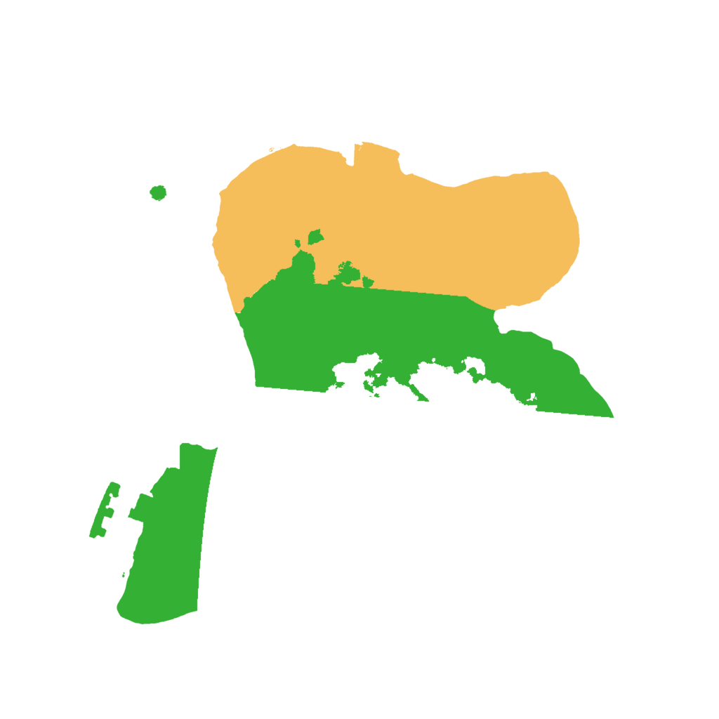 Biome Rust Map: Procedural Map, Size: 1850, Seed: 958864458