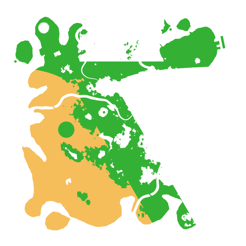 Biome Rust Map: Procedural Map, Size: 4000, Seed: 1042343690
