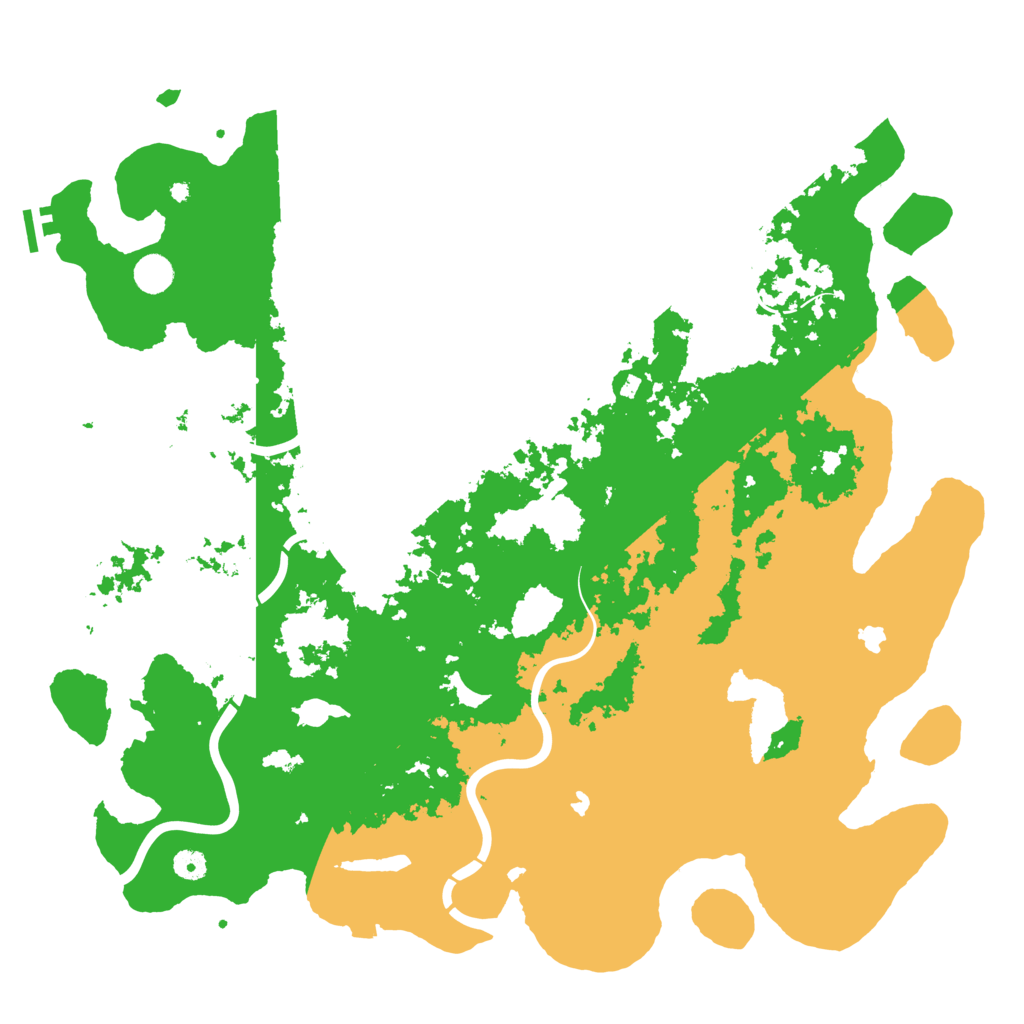 Biome Rust Map: Procedural Map, Size: 4800, Seed: 1518963386