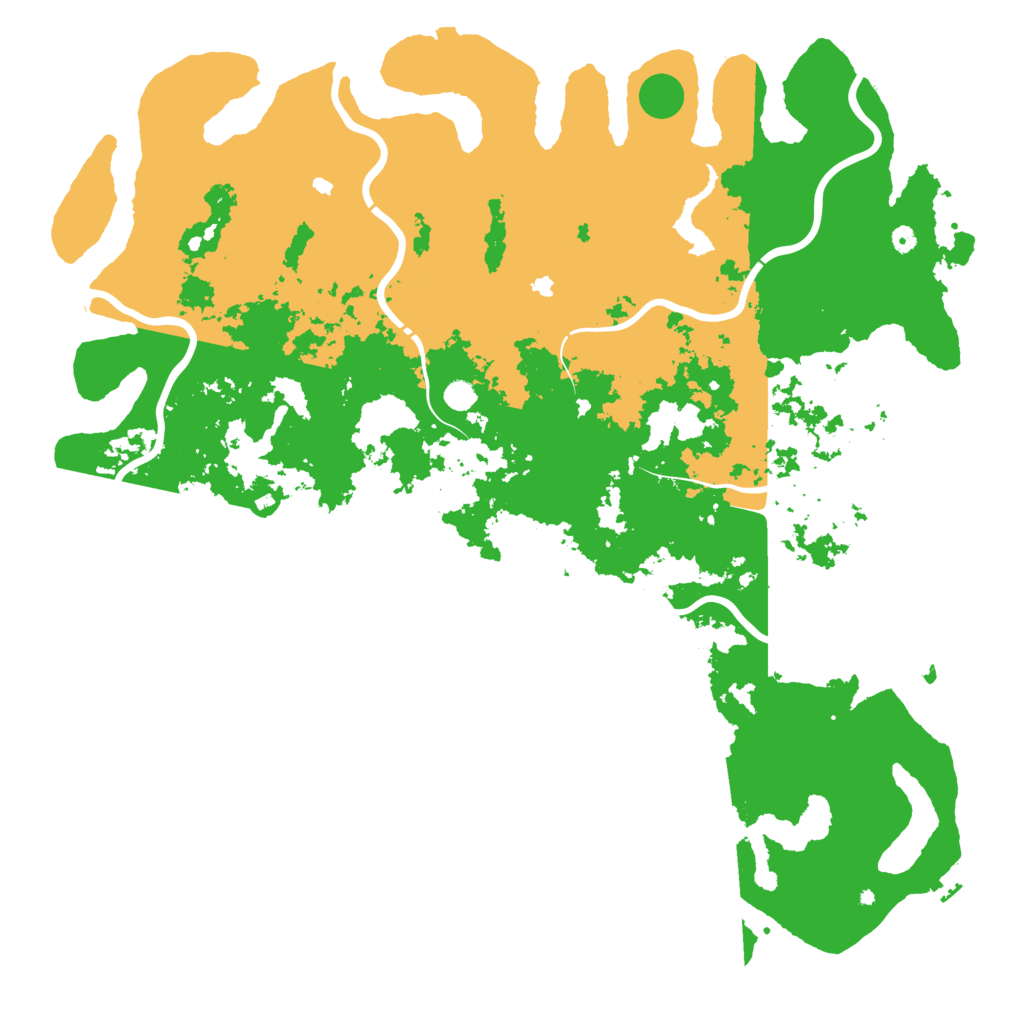 Biome Rust Map: Procedural Map, Size: 6000, Seed: 82297582