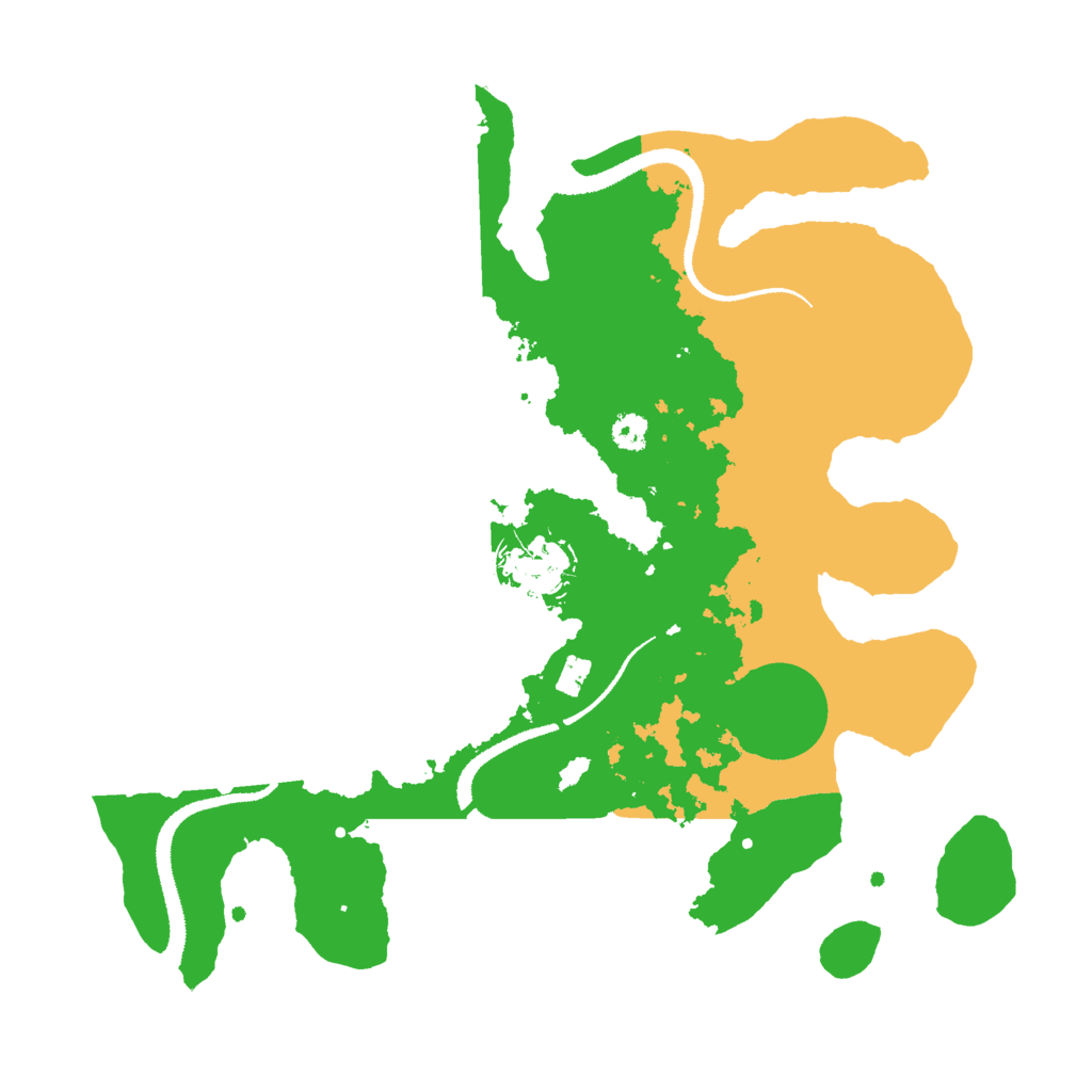 Biome Rust Map: Procedural Map, Size: 3000, Seed: 1573578211