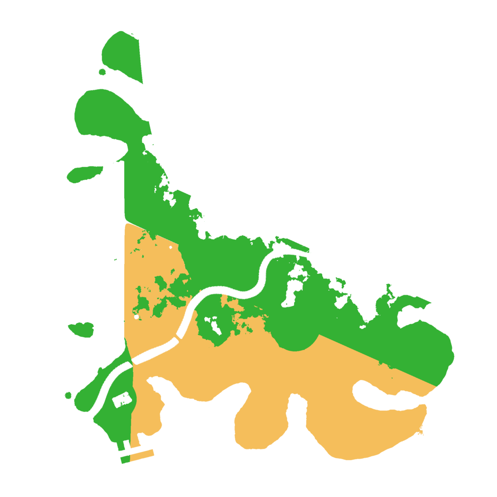 Biome Rust Map: Procedural Map, Size: 3000, Seed: 54514