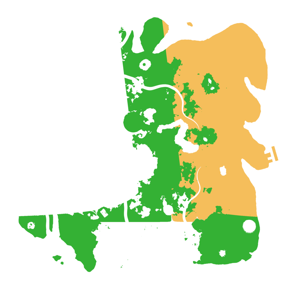 Biome Rust Map: Procedural Map, Size: 4000, Seed: 12353021