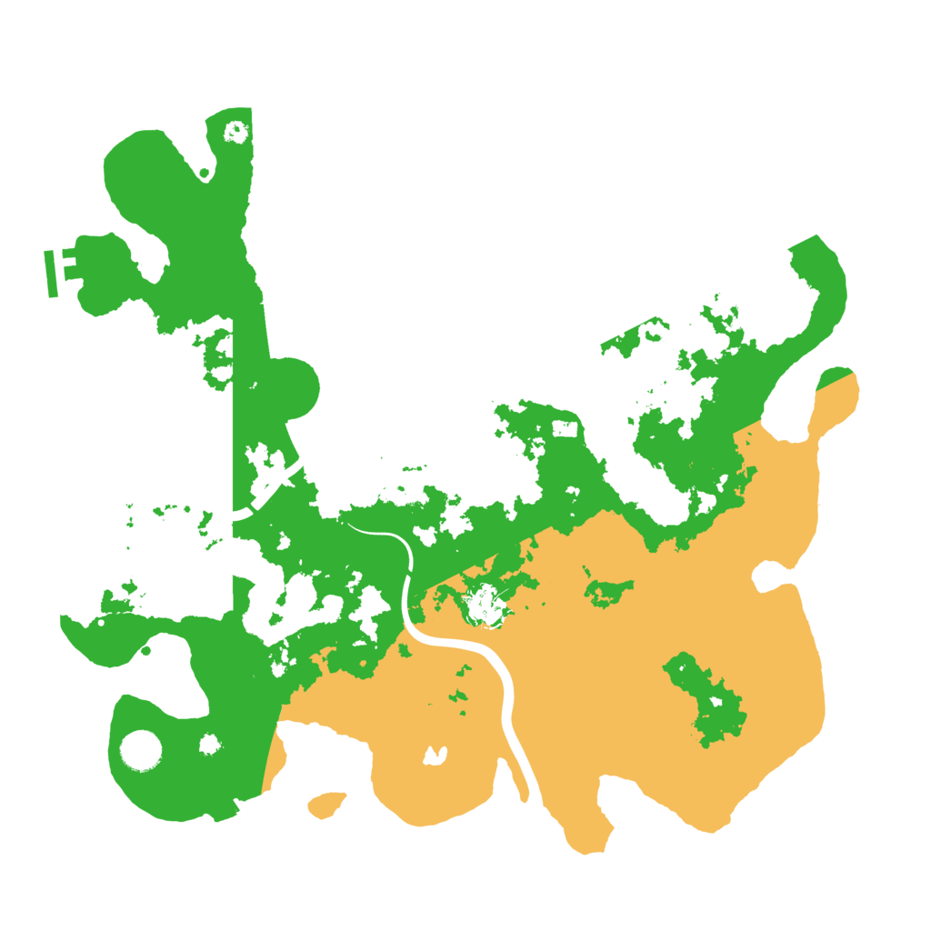 Biome Rust Map: Procedural Map, Size: 4000, Seed: 14785