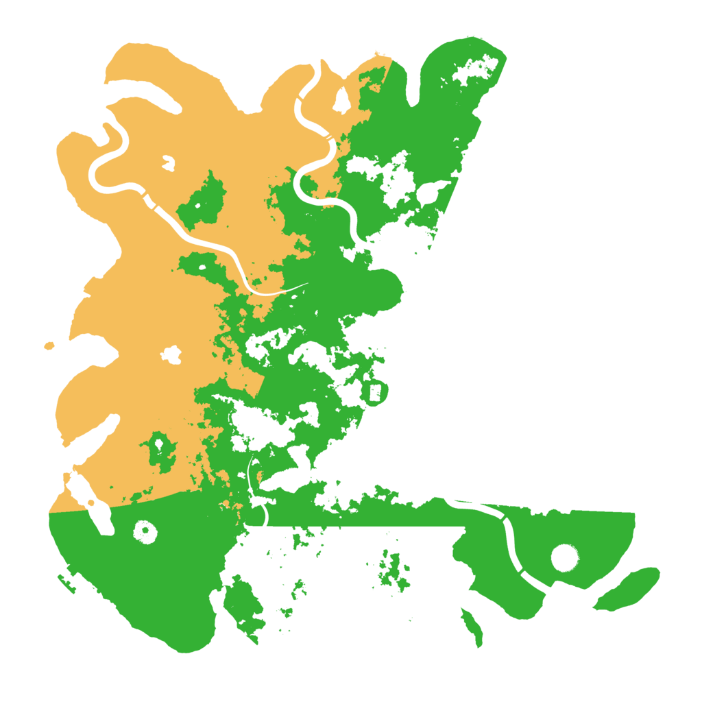 Biome Rust Map: Procedural Map, Size: 4500, Seed: 12082026