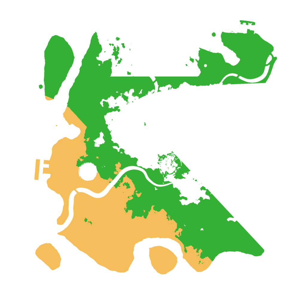 Biome Rust Map: Procedural Map, Size: 3000, Seed: 1887548149