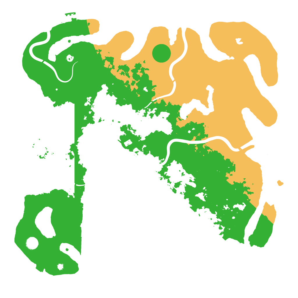 Biome Rust Map: Procedural Map, Size: 4250, Seed: 1344920555